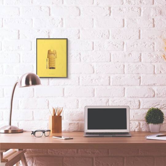 Stupell Industries Beyoncé Wall Art in Black Frame